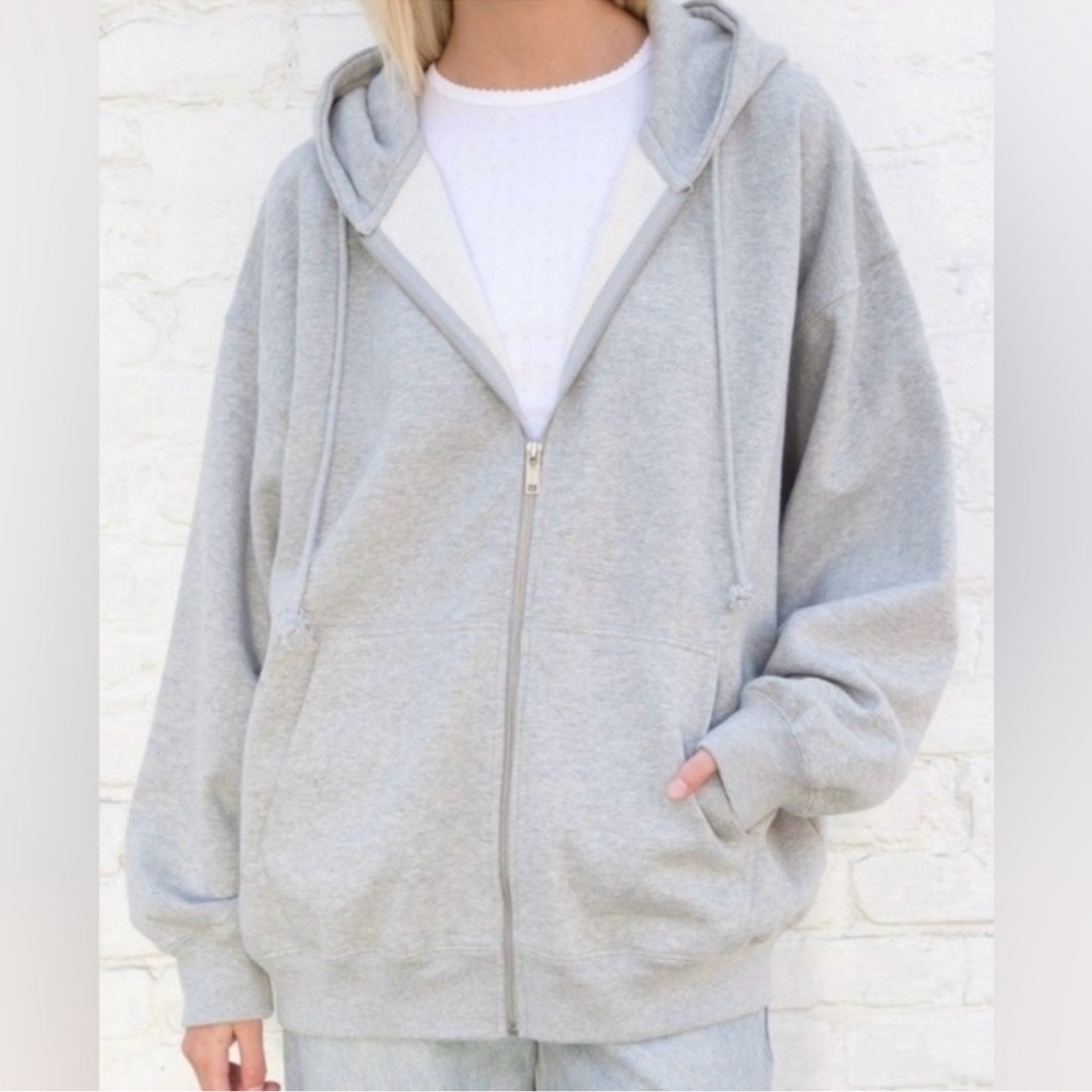 Brandy Melville Heather Gray Hoodie